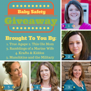 Baby Safety Giveaway with Krafts and Kiddos