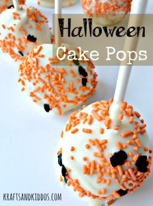 Halloween Cake Pops
